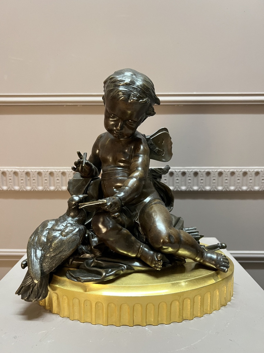 Sculpture En Bronze De Victor Paillard XIXème Siècle