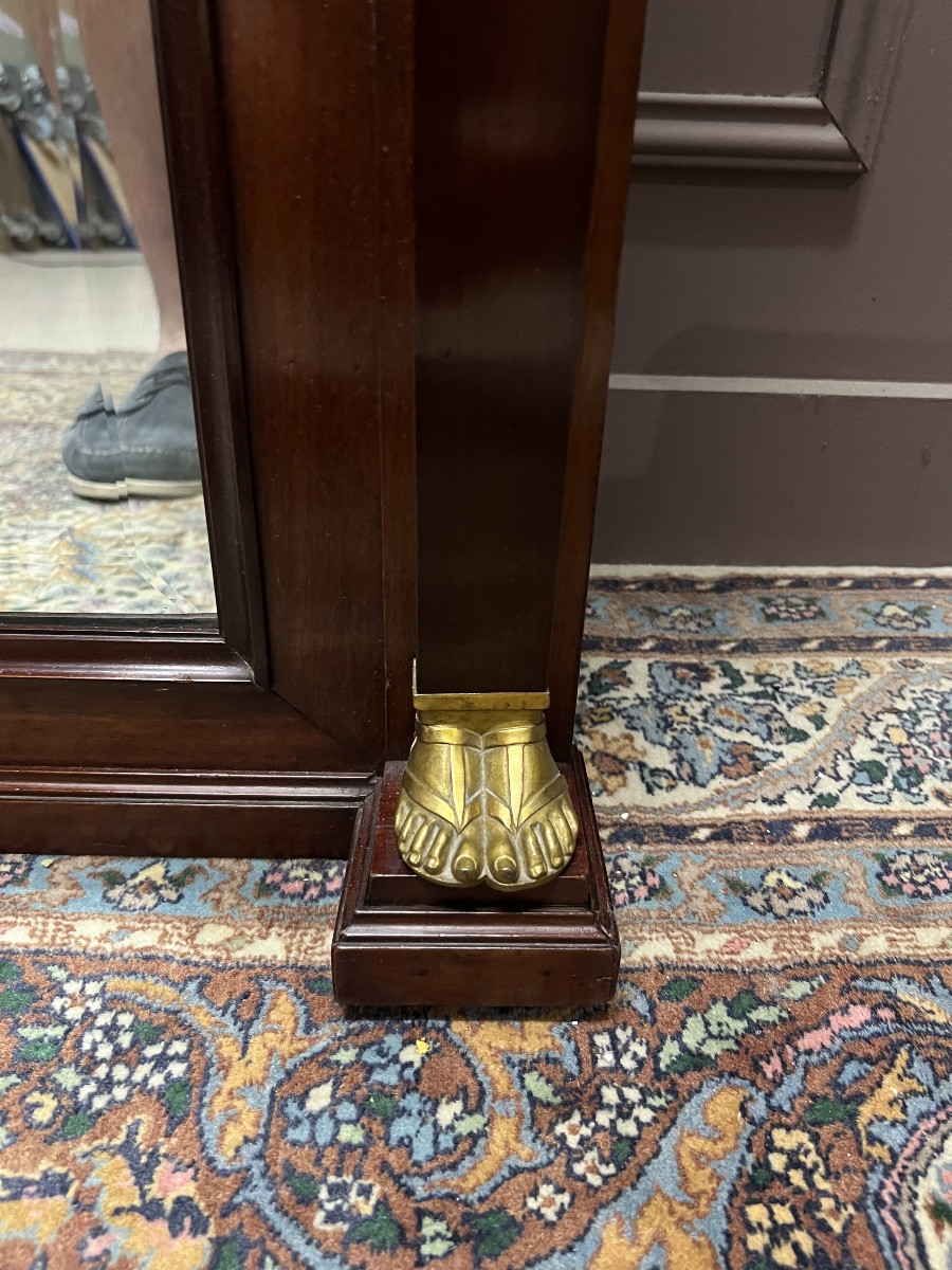 Large 19th Century Empire Style Mirror-photo-4