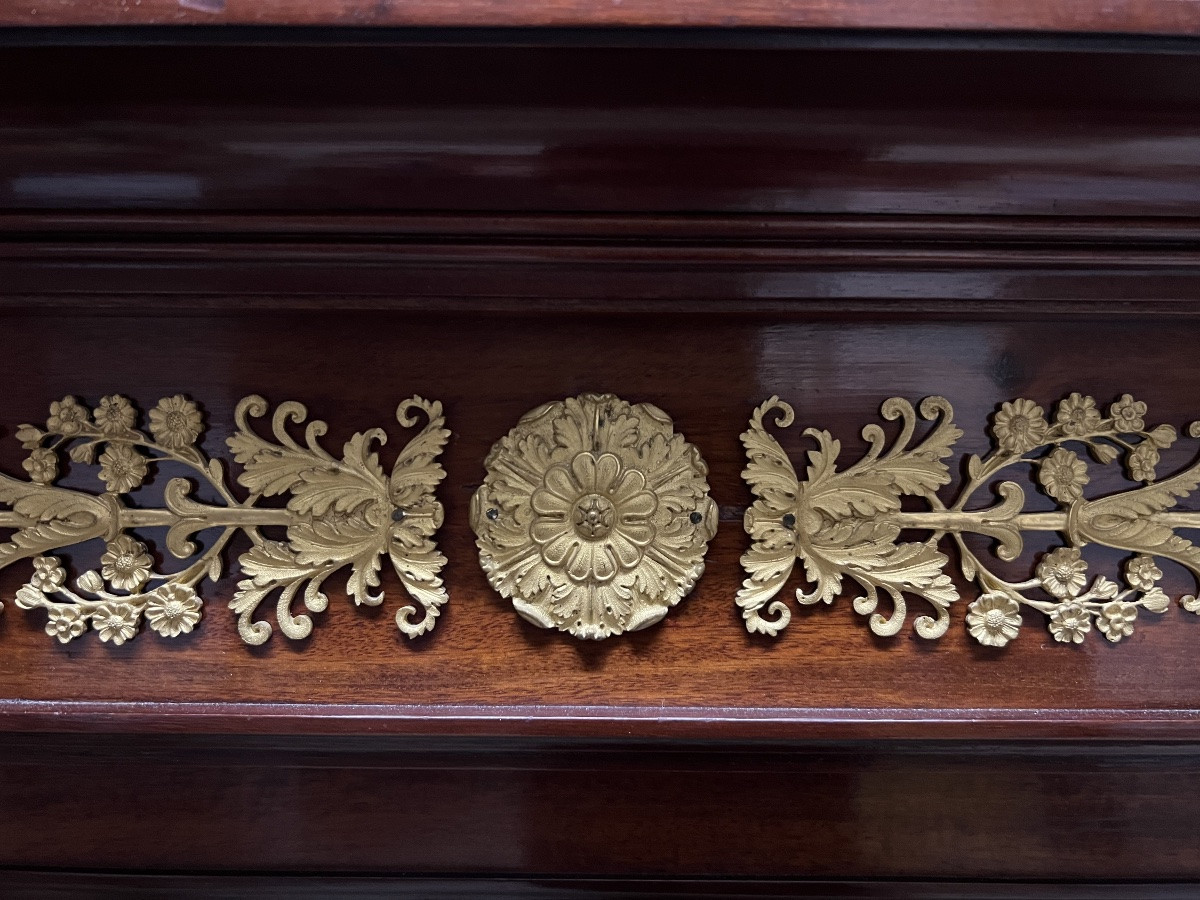 Large 19th Century Empire Style Mirror-photo-5