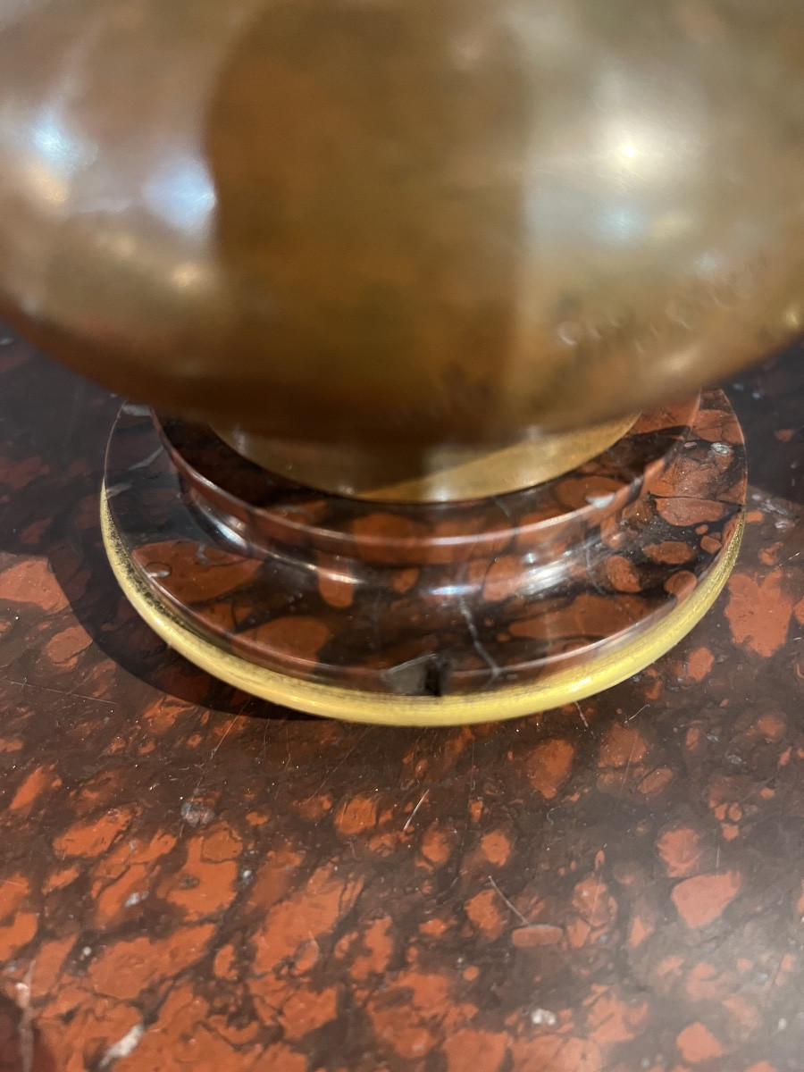 Paire de vases en bronze signé Auguste Moreau-photo-2