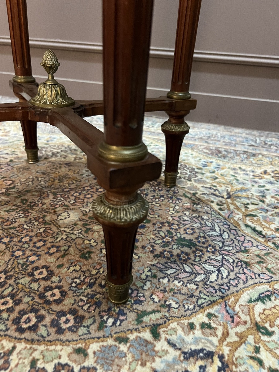 Petite table de salon de style Louis XVI-photo-4