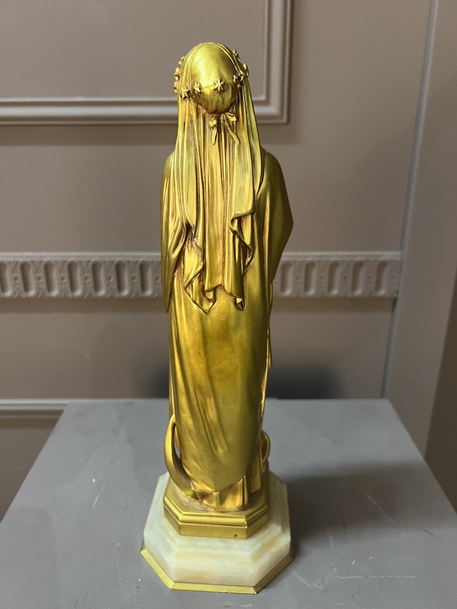 Sculpture chryséléphantine signé Leharivel-photo-2