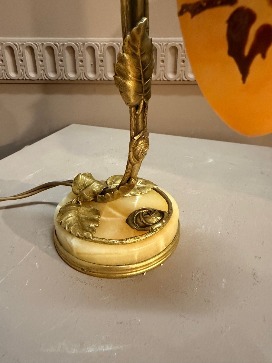 Small Art Nouveau Lamp-photo-1