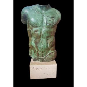 Sculpture By Igor Mitoraj (1944-2014) "perseus"