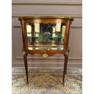 Small Louis XV-style Display Cabinet From The Napoleon III Era