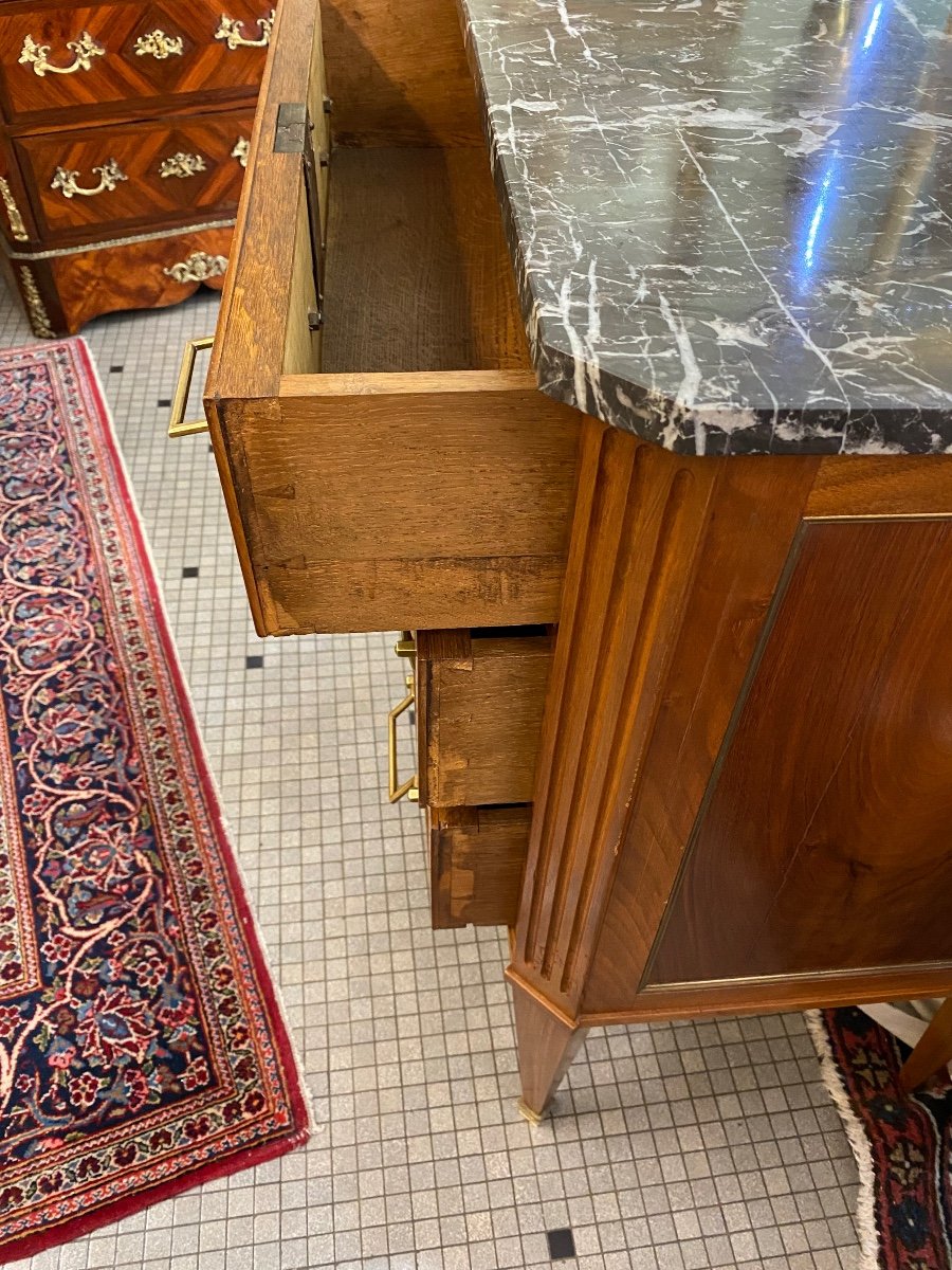 Petite Et Jolie Commode Louis XVl-photo-4