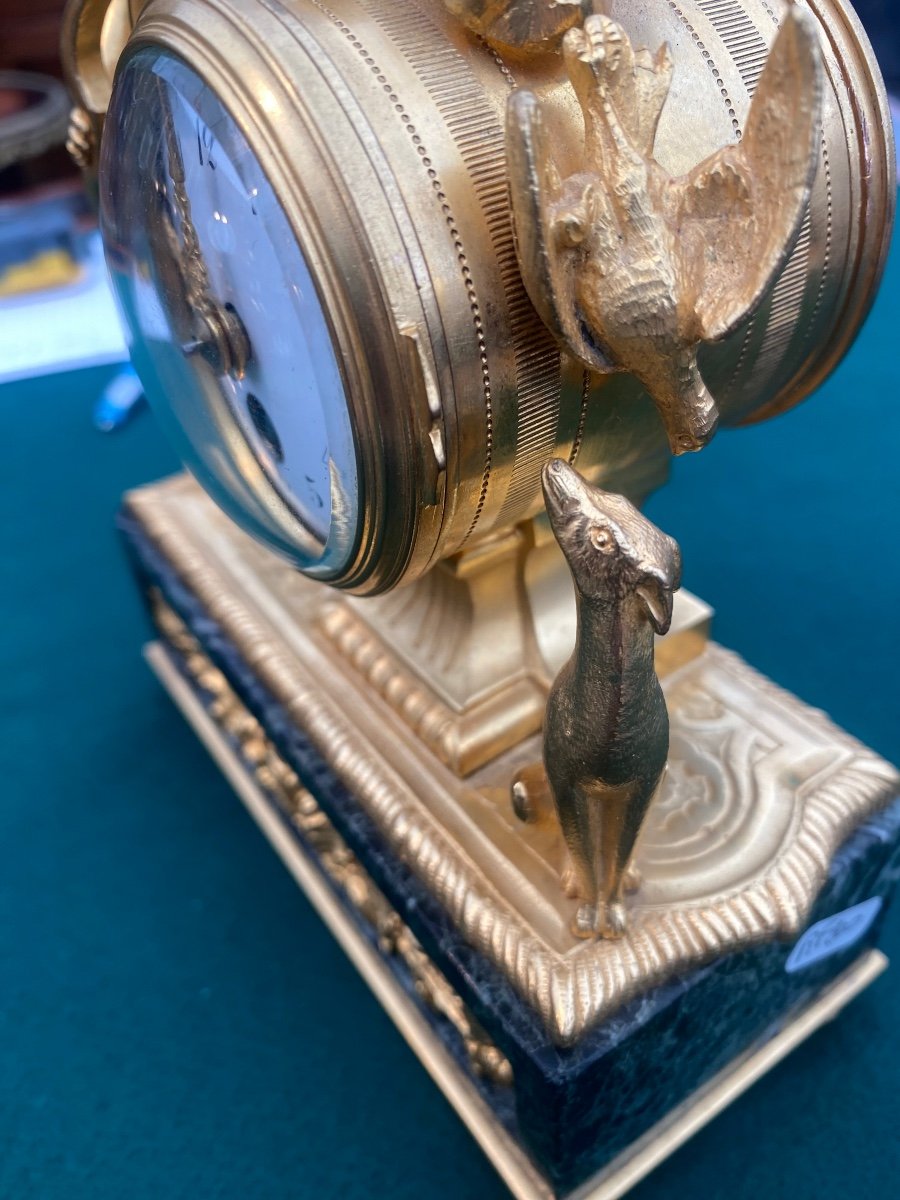 Exceptionnelle Petite Pendule -photo-2
