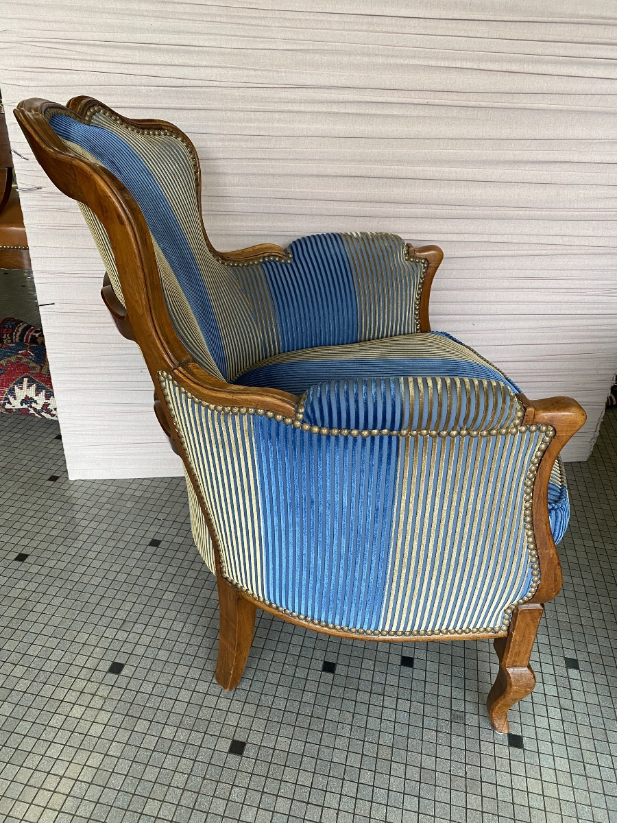 Very Pretty Pair Of Armchairs -photo-1