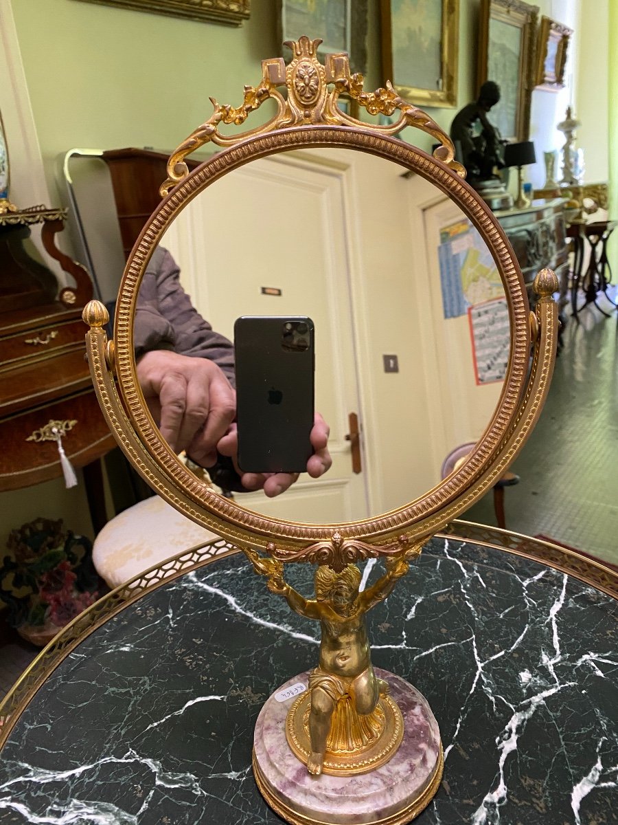 Très Beau Miroir De Toilette 