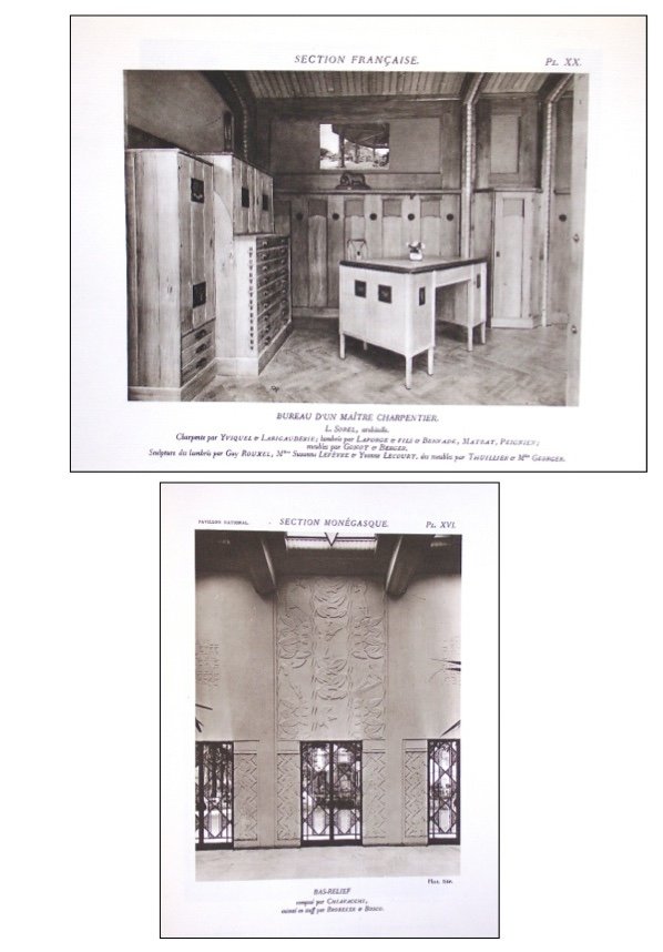 - No. III Exhibition 1925 Decorative Arts - Fixed Decoration Of Architecture --photo-1