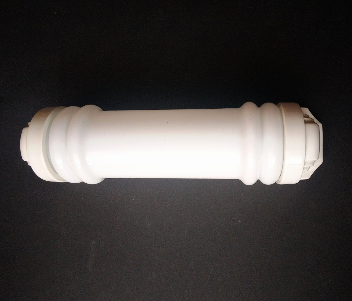 - Wall Light - Art Deco / 30s/40s - Glass & Porcelain -photo-1