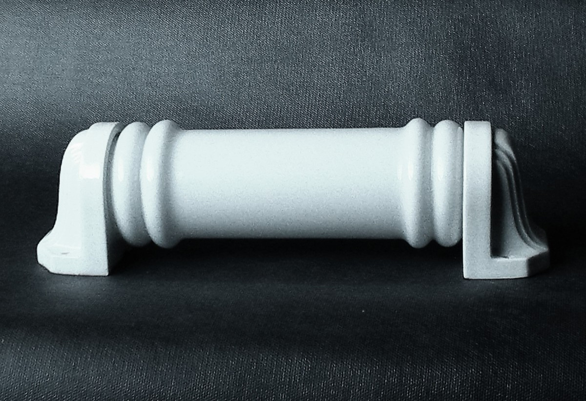 - Wall Light - Art Deco / 30s/40s - Glass & Porcelain -photo-2