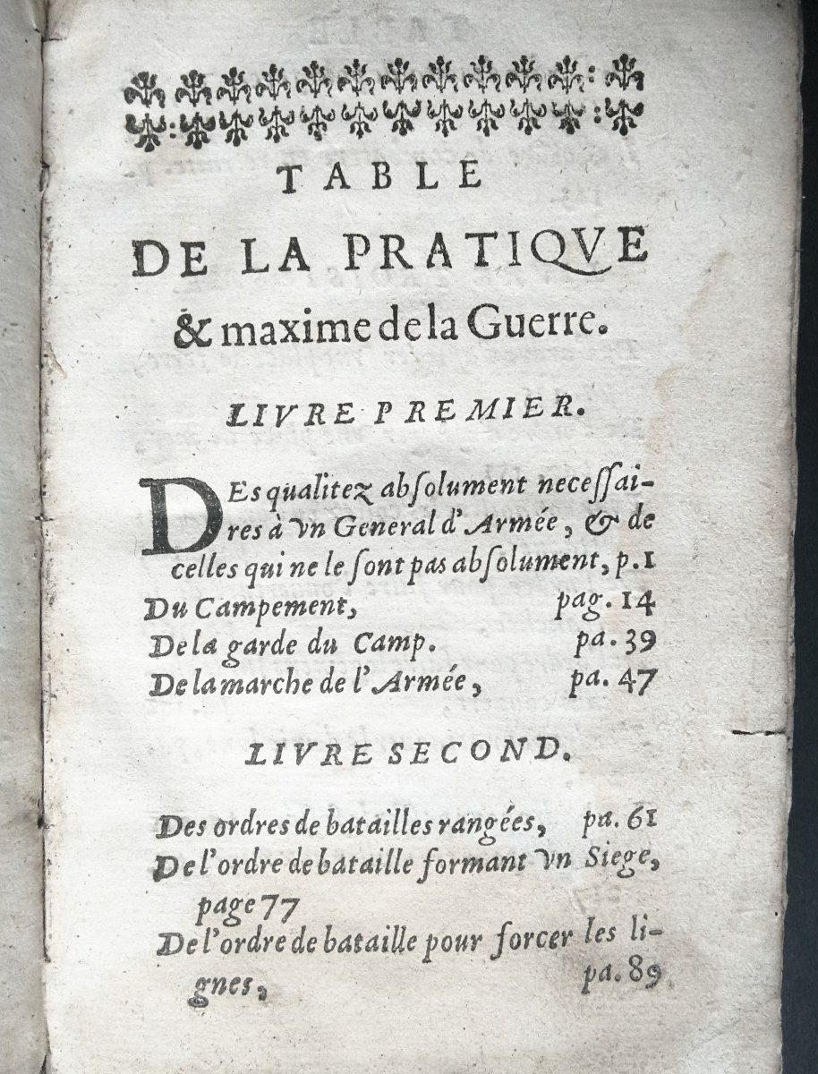 - Practice And Maxims On War - 1652 - Chevalier De La Valière - Fortifications-photo-5