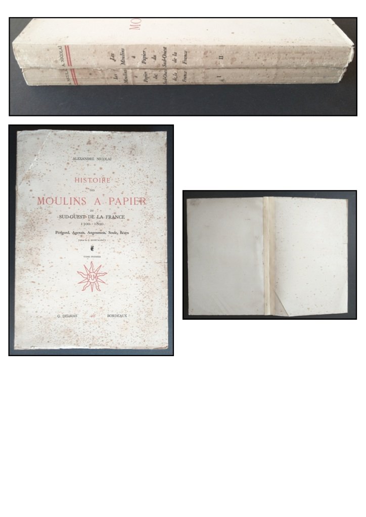 - History Of The Paper Mills Of South West France From 1300 To 1800 --photo-2