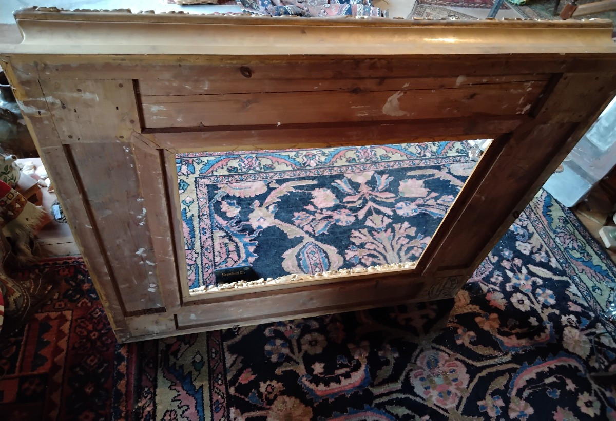 Large Gilded Napoleon III Frame-photo-2