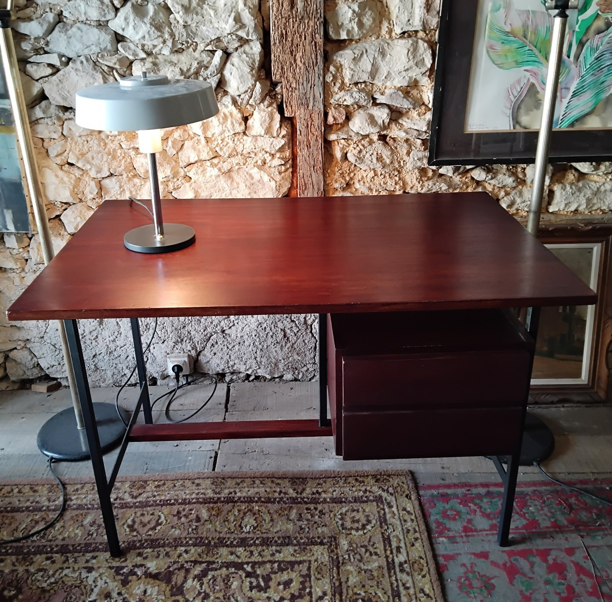 1960s Desk By Designer Pierre Guariche