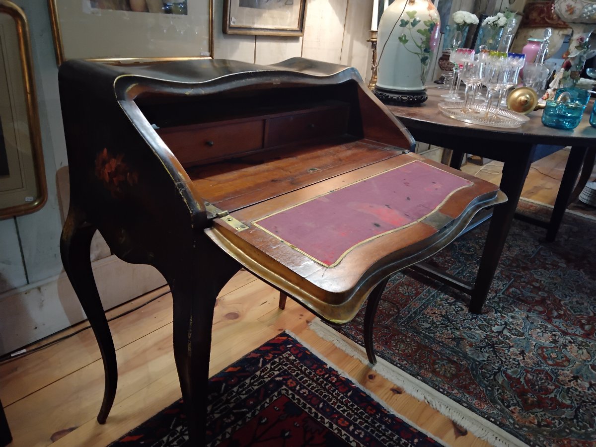 Napoleon III-style Donkey-back Desk For Women-photo-4