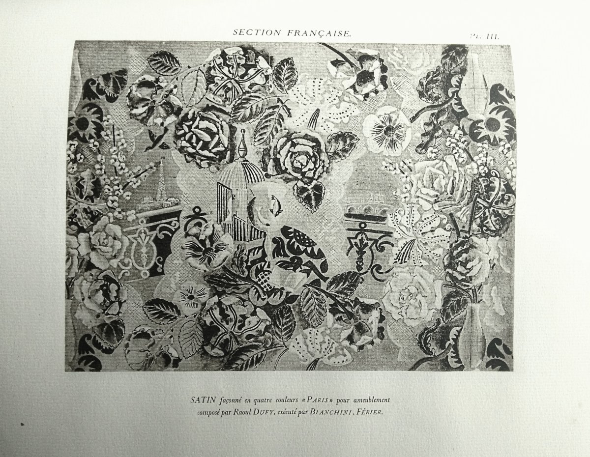  -  TISSU  &  PAPIER  -  rapport  n*  VI  -  Expostion  Int.  Paris  '25  -  ARTS  DECORATIFS  -photo-6