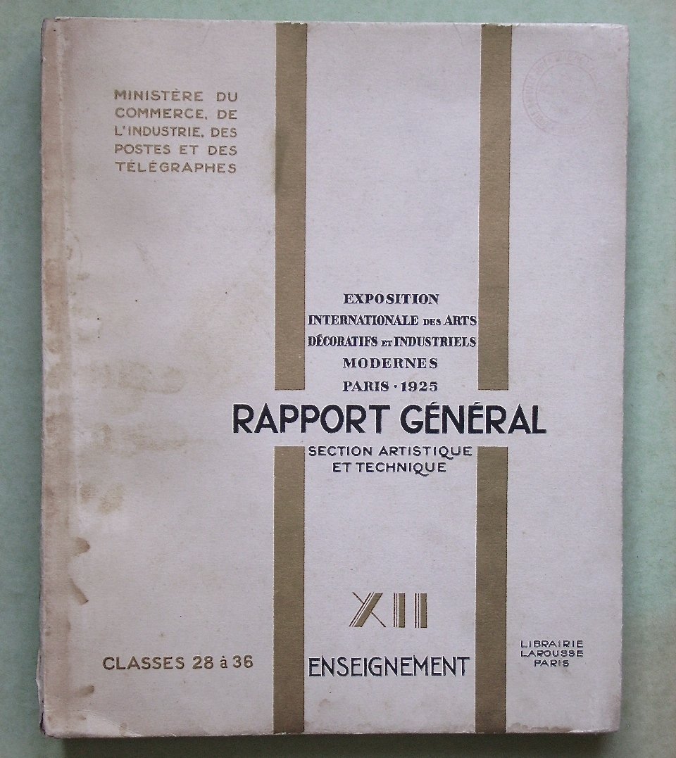  - Exposition  International d'  Art  -  Déco  -  Paris  -  1925  -  n°  XII