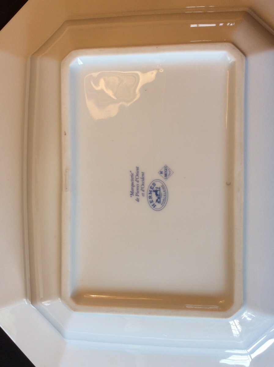 Hermes Octagonal Dish-photo-4