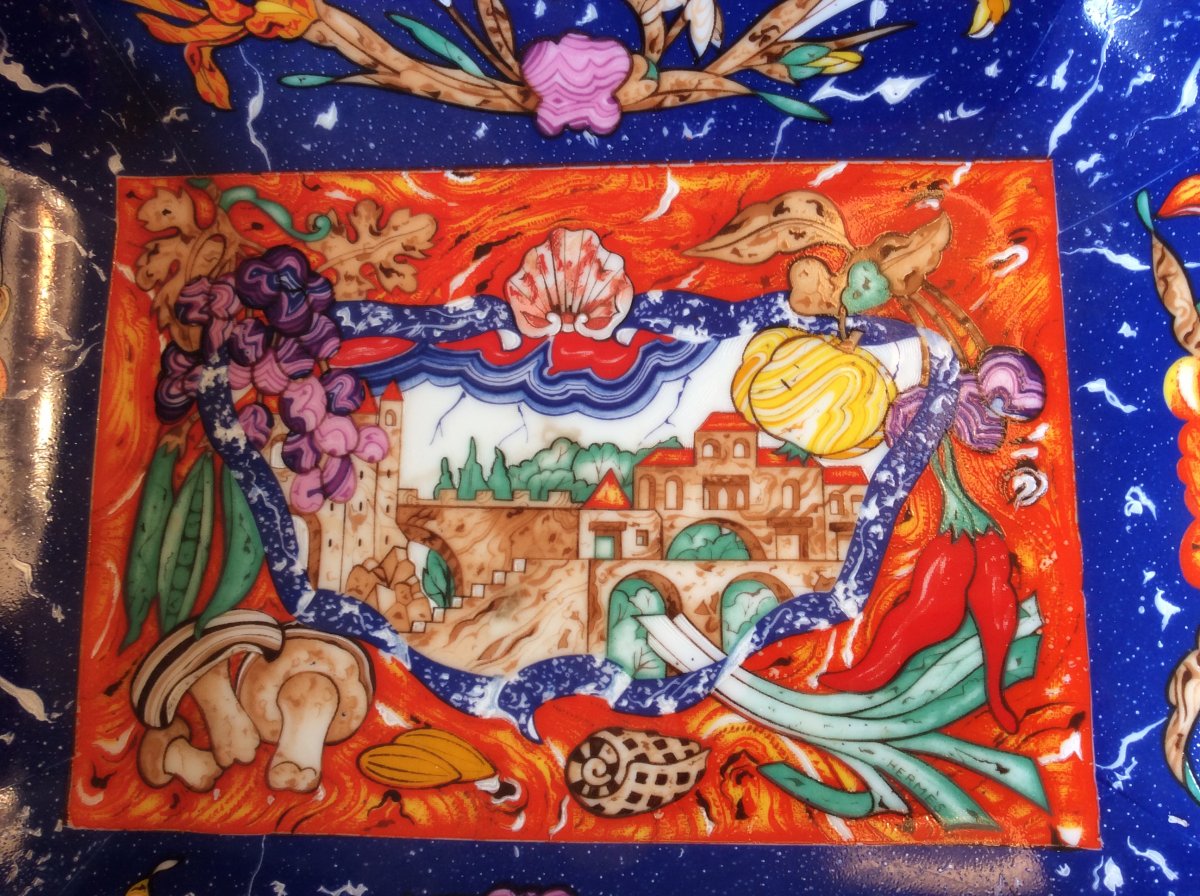 Hermes Octagonal Dish-photo-1