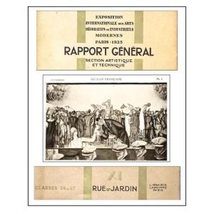 -  Rapport  N°  XI  -  Expo  '  25  -  Arts  Décoratifs  -  Rue  &  Jardin  -  Classes  26 & 27