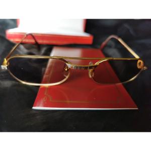 Pair Of Must Santos De Cartier Glasses