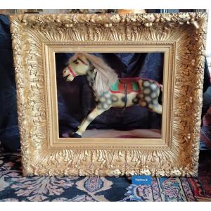 Large Gilded Napoleon III Frame