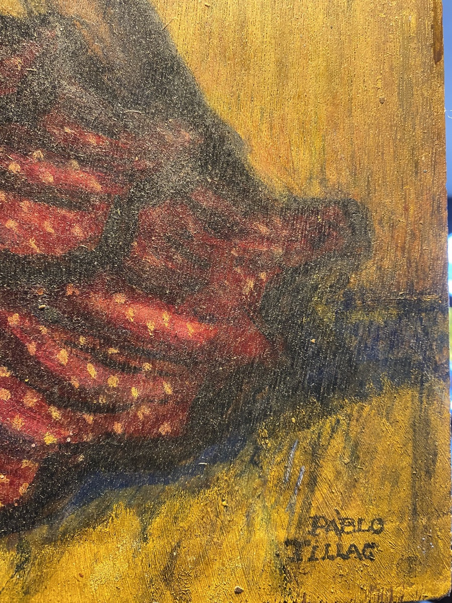 Hst Pablo Tillac Flamenco Madrid - Basque Painter 1930-photo-2