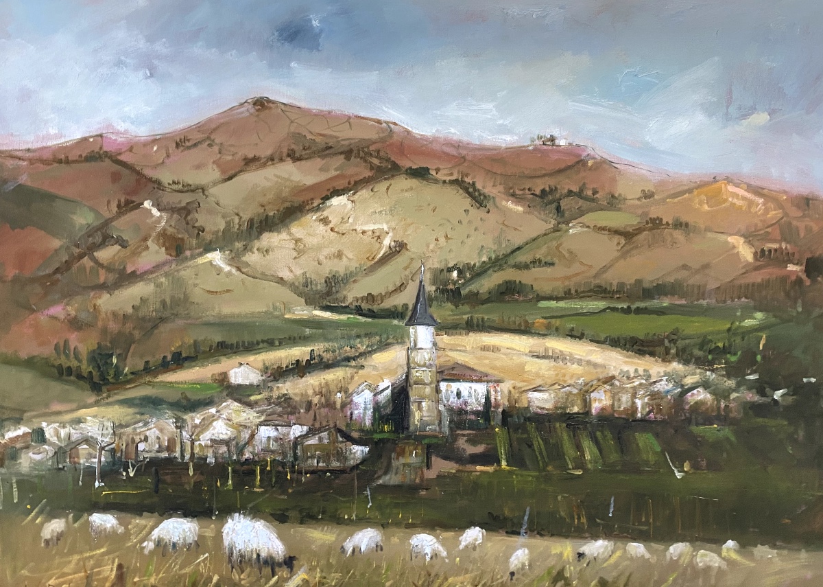 Hst Ainhoa Basque Country Juan Benito Euskal Herria Landscape And Village
