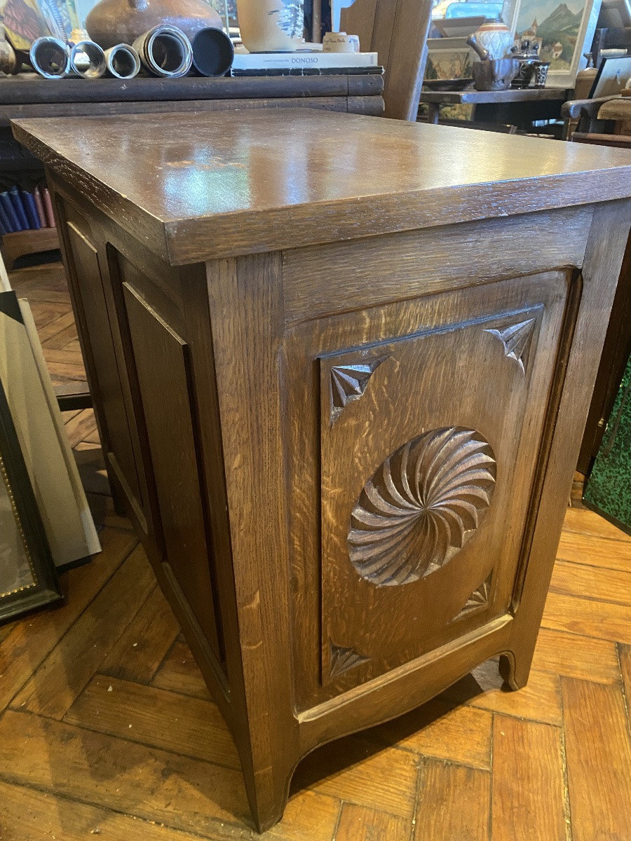Small Desk, 1930s, Basque Country, Cabinetmaker, St. Jean De Luz, Ciboure-photo-2