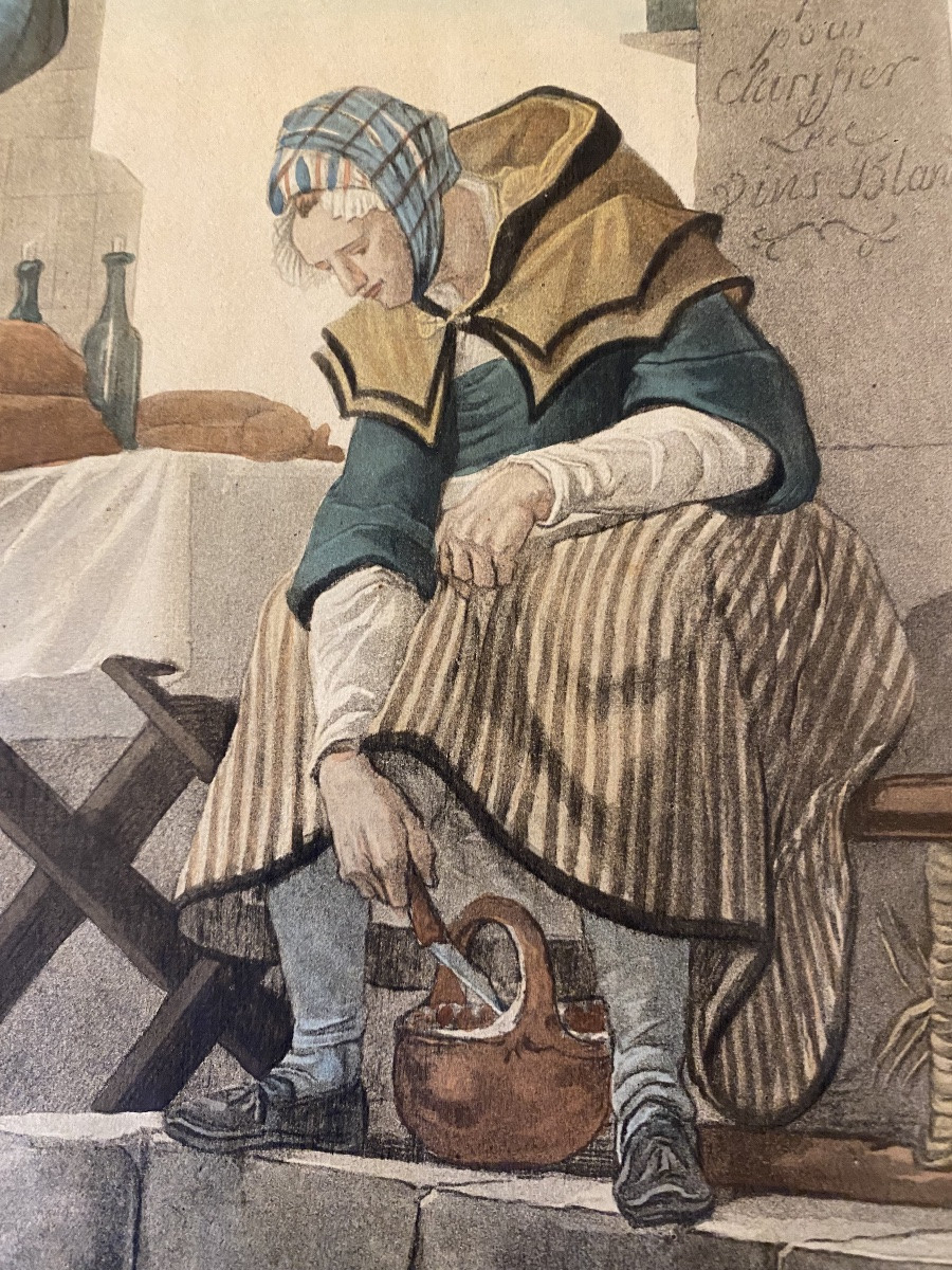 Early 19th-century Engraving By Dubeaucourt/vernet, 'there's No Smoke Without Fire' /bance-photo-1