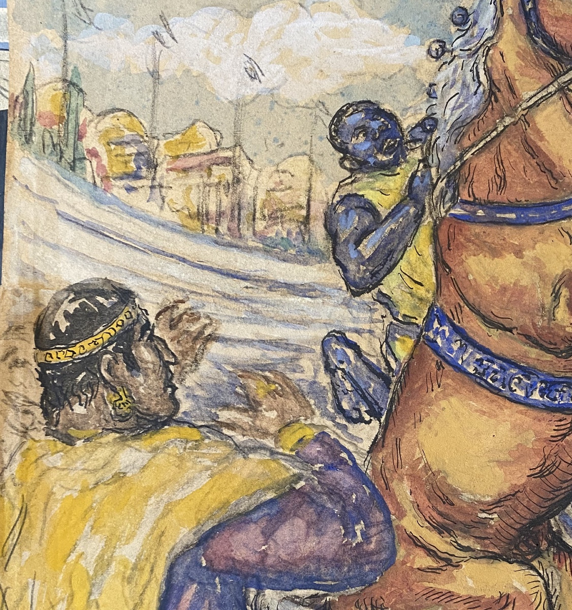 Horse Taming/pablo Tillac (1880/1969)/painter From Cambo In The Basque Country/nun Alferez -photo-1