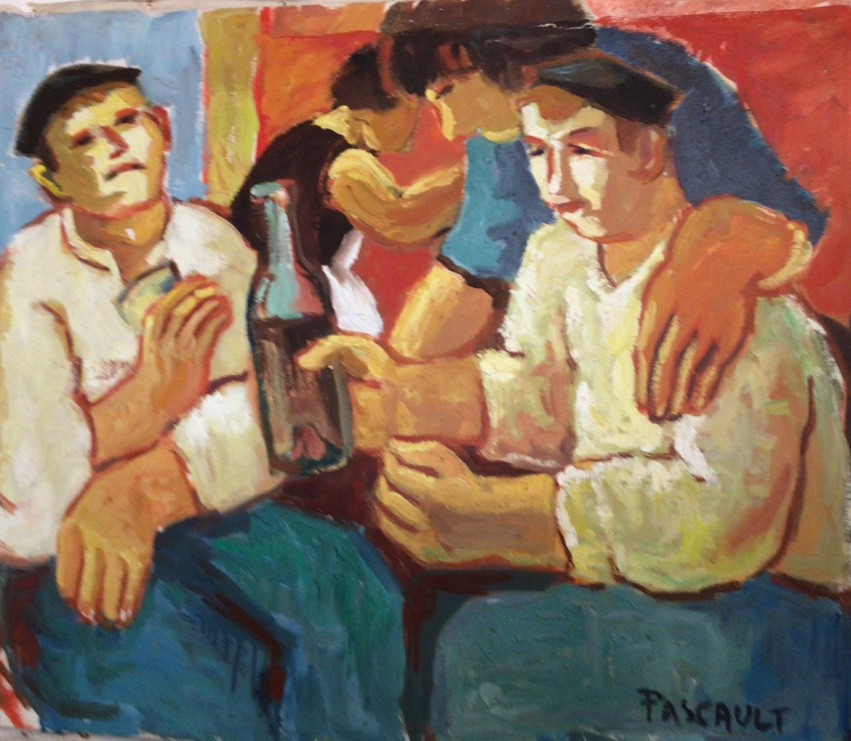 Hst Pays Basque Ciboure Henri Pascault (1900/1991) Ziburu Euskal Herria