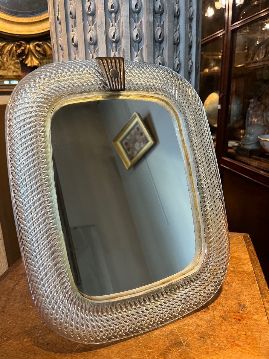 Miroir De Courtoisie Murano.-photo-6