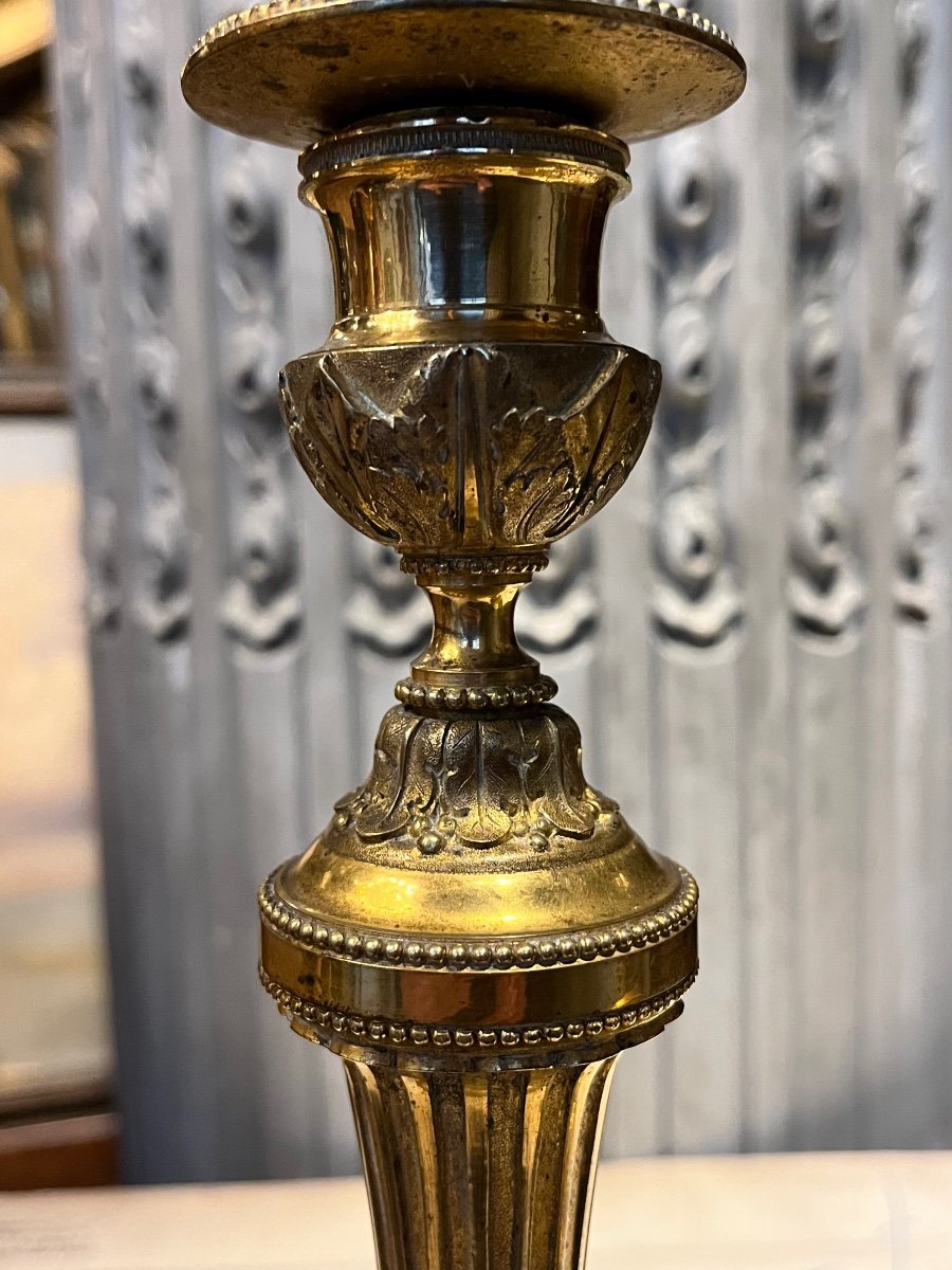 Pair Of Candlesticks (ferdinand Barbedienne)-photo-6