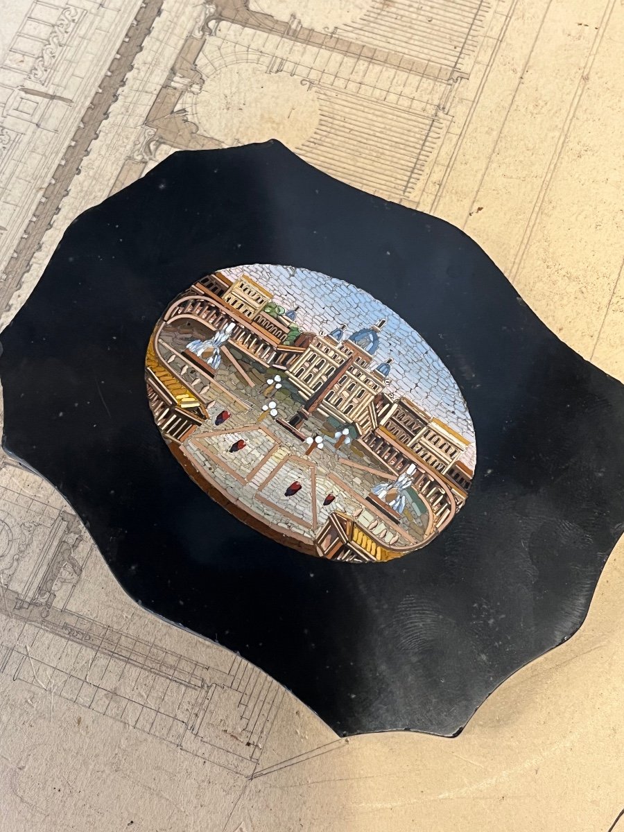 Paperweight Plaque, Souvenir Of The Grand Tour.-photo-3