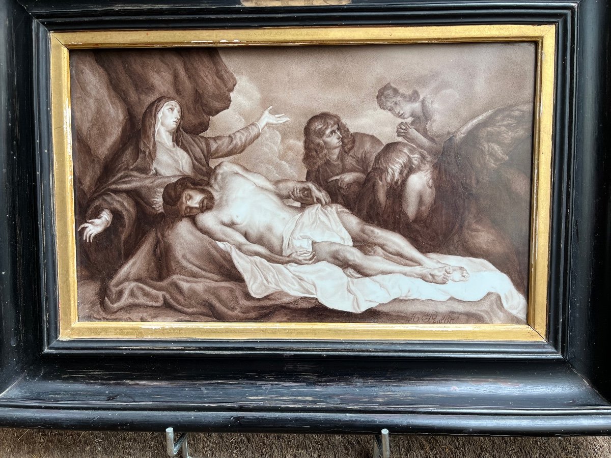 Scène Figurant La Déploration Du Christ.-photo-6