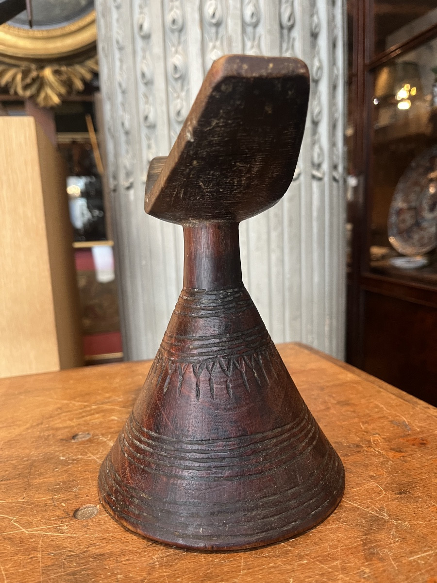 Appui-nuque En Bois Dur.  Éthiopie -photo-4