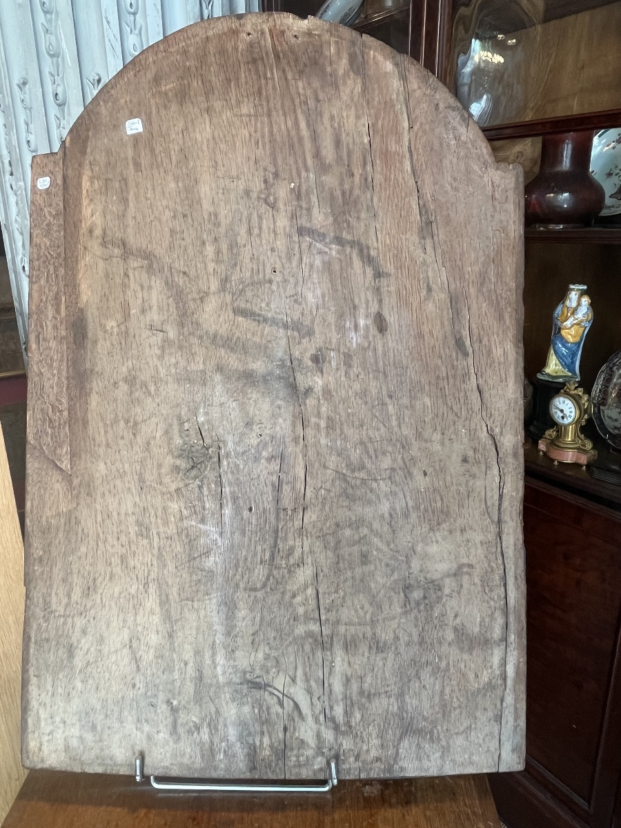 Oak Panel Depicting Saint John.-photo-8