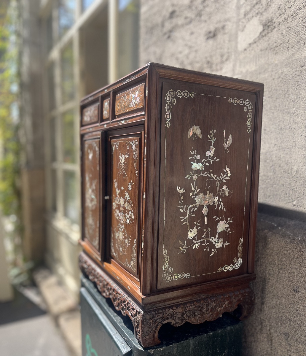 Vietnamese Two-door Cabinet.-photo-8
