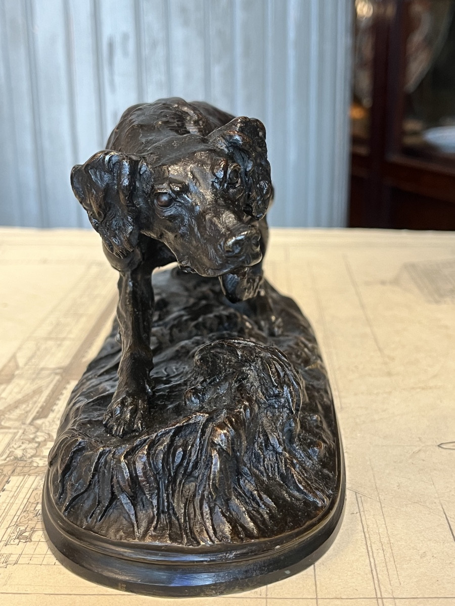 Pierre Jules Mêne . Chien de chasse « Sultan » -photo-4