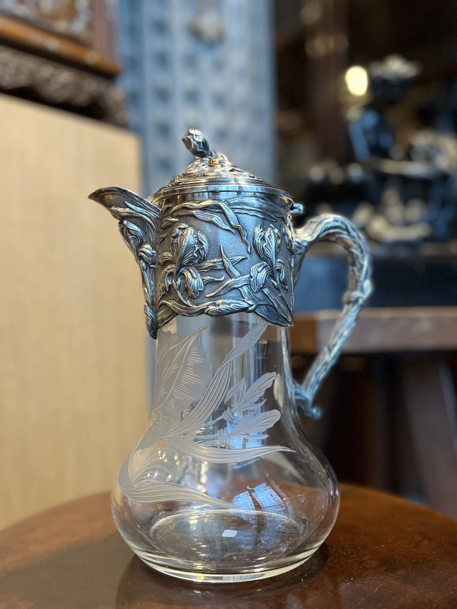 Grande carafe Art Nouveau .
