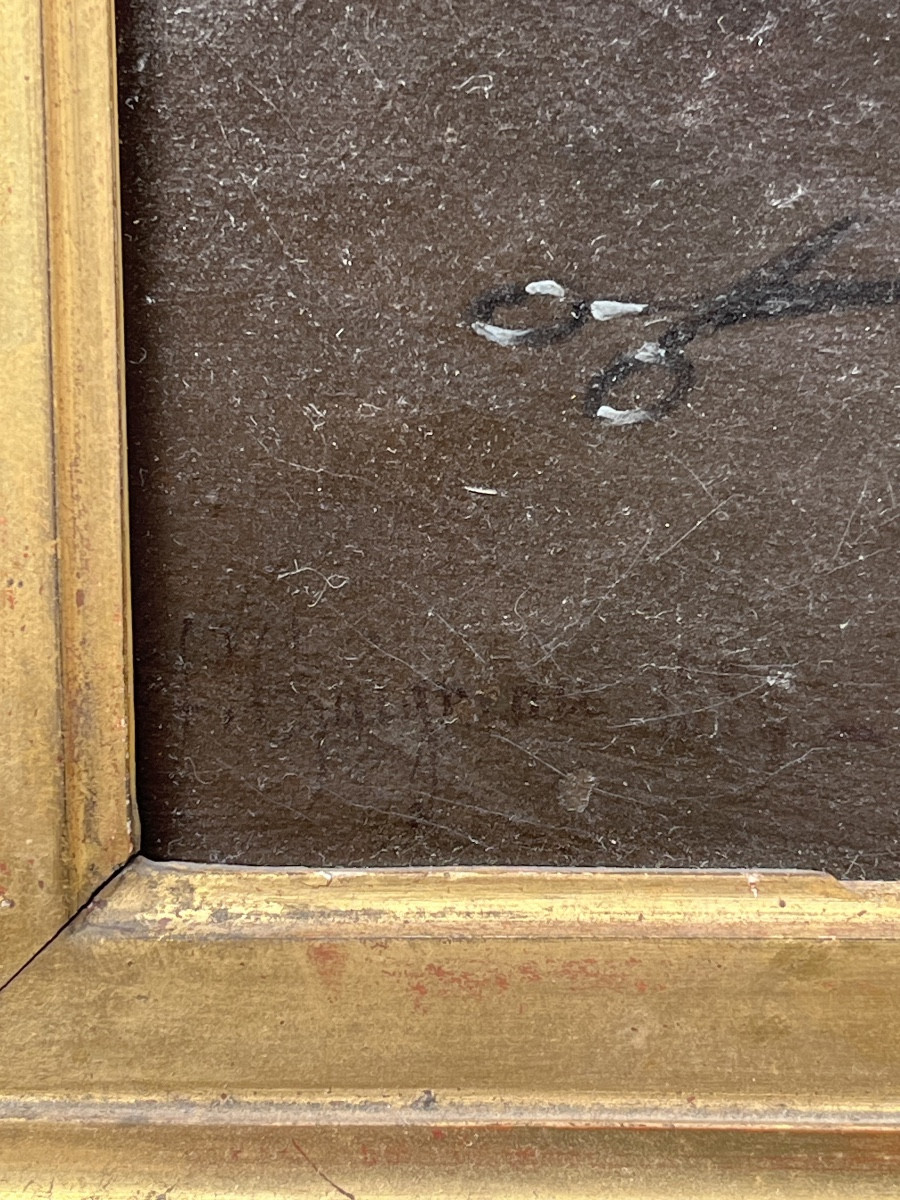 Genre Scene. Jean Ferdinand Chaigneau.-photo-2