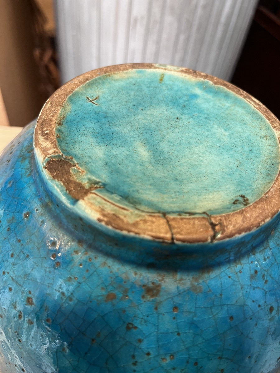 Edmond Lachenal Spherical Vase -photo-3