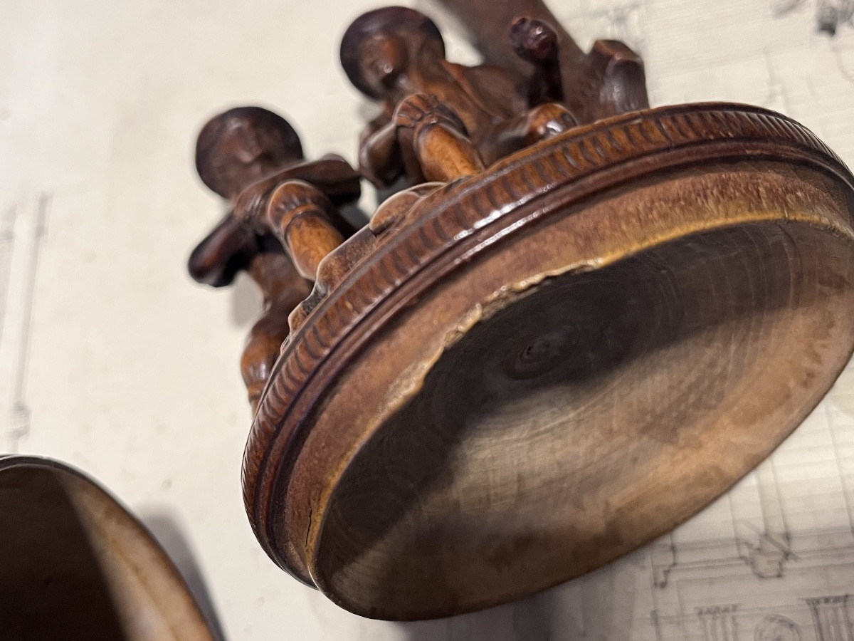 Coupe couverte en bois (Travail Suisse )-photo-3