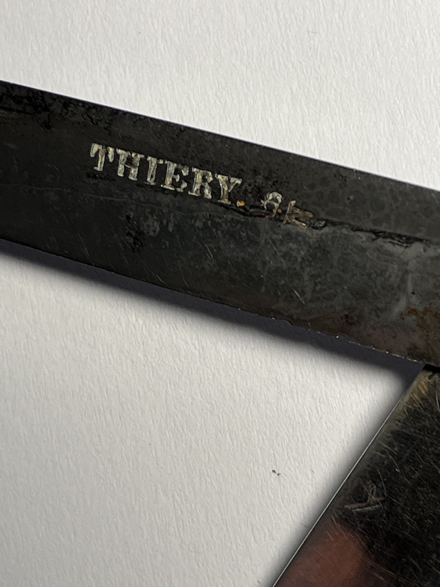 Canif à deux lames  . Charles X .-photo-8