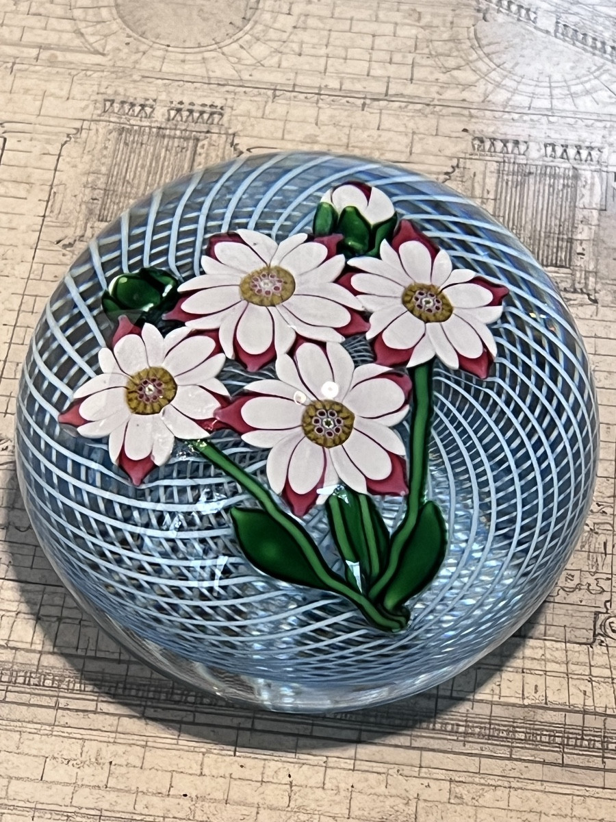 Sulfide Ball With Daisy Design.-photo-2