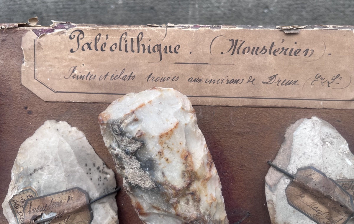 Points And Splinters . Palaeolithic ( Mousterian )-photo-3