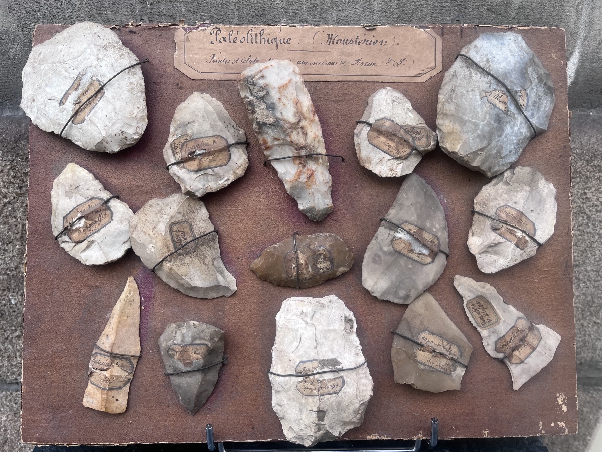 Points And Splinters . Palaeolithic ( Mousterian )-photo-4